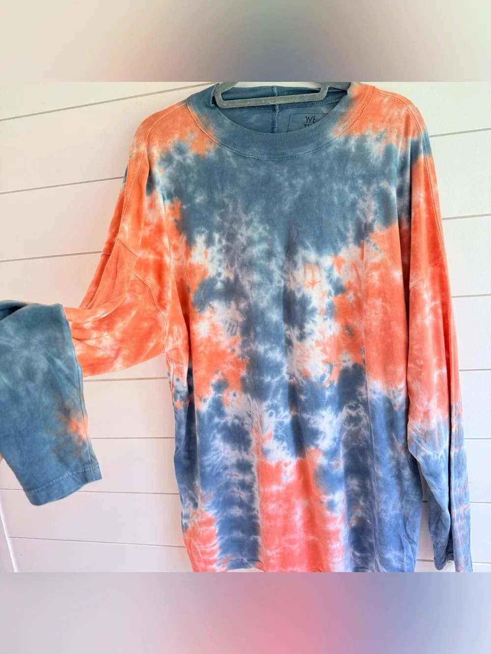 Free People Women's Be Free Tie Dye tee large
